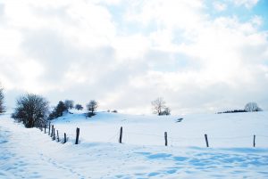 Le Jura sous la neige