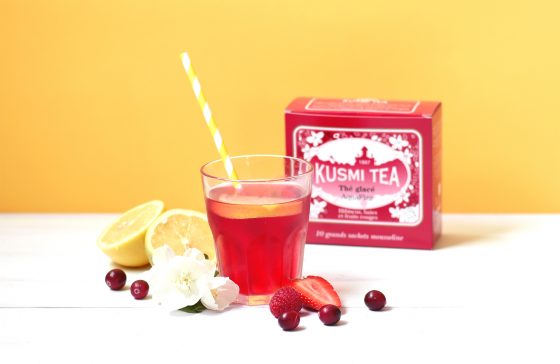 Les thés glacés Kusmi - Aqua Fizz à associer avec le citron